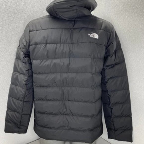 NEW THE NORTH FACE Mens Jacket Black  Aconcagua 3 Hoodie Full Zip - Picture 6 of 9